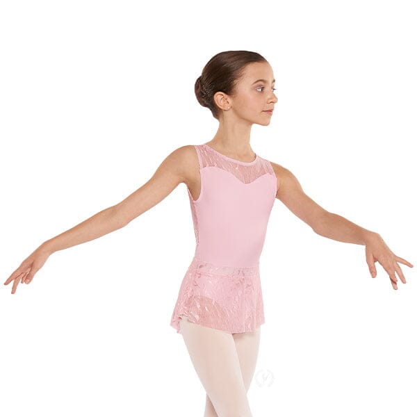 Eurotard 78121C Impression Mesh Pull On Skirt - Child