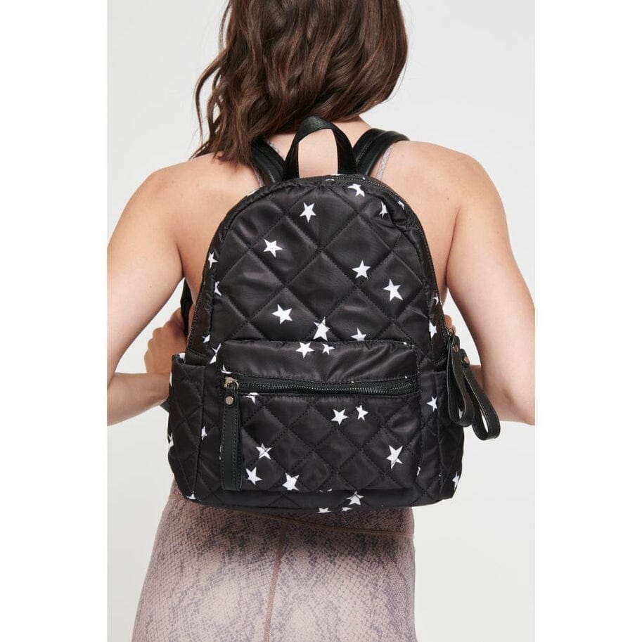 Motivator Backpack - Small Black Star