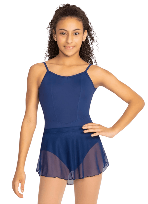 So Danca SL217 Child Wave Pull On Skirt - Navy