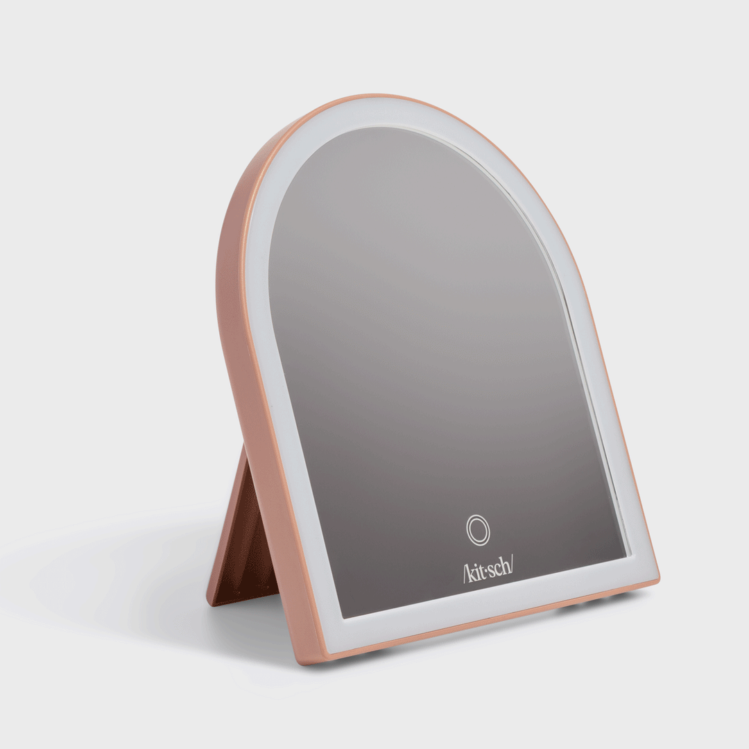 Backlit mirror