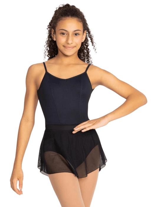 So Danca SL217 Child Wave Pull On Skirt - Black