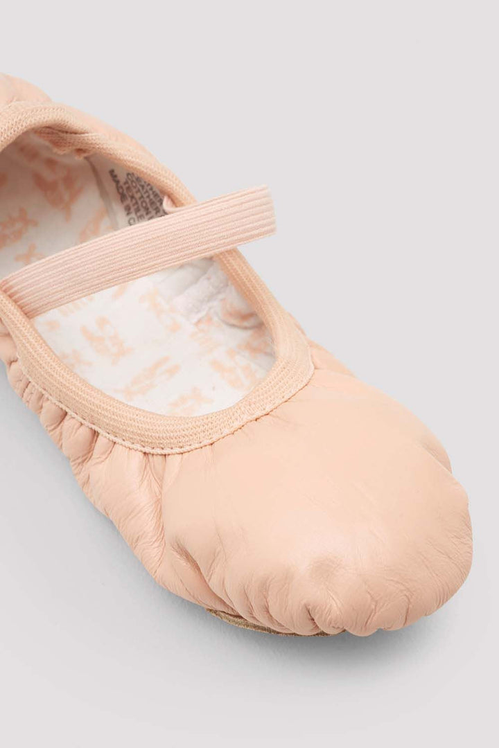 Childrens Giselle Leather Ballet Shoes - BLOCH Dance US