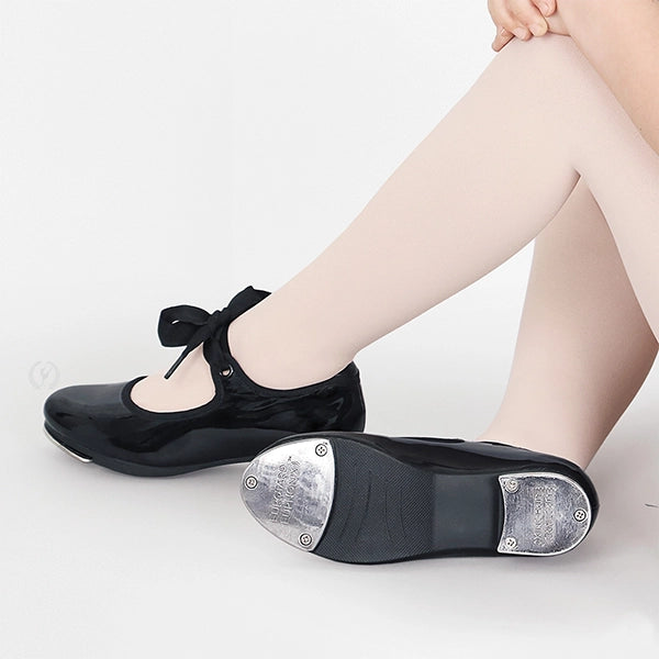 A3509C Black Tap Heel