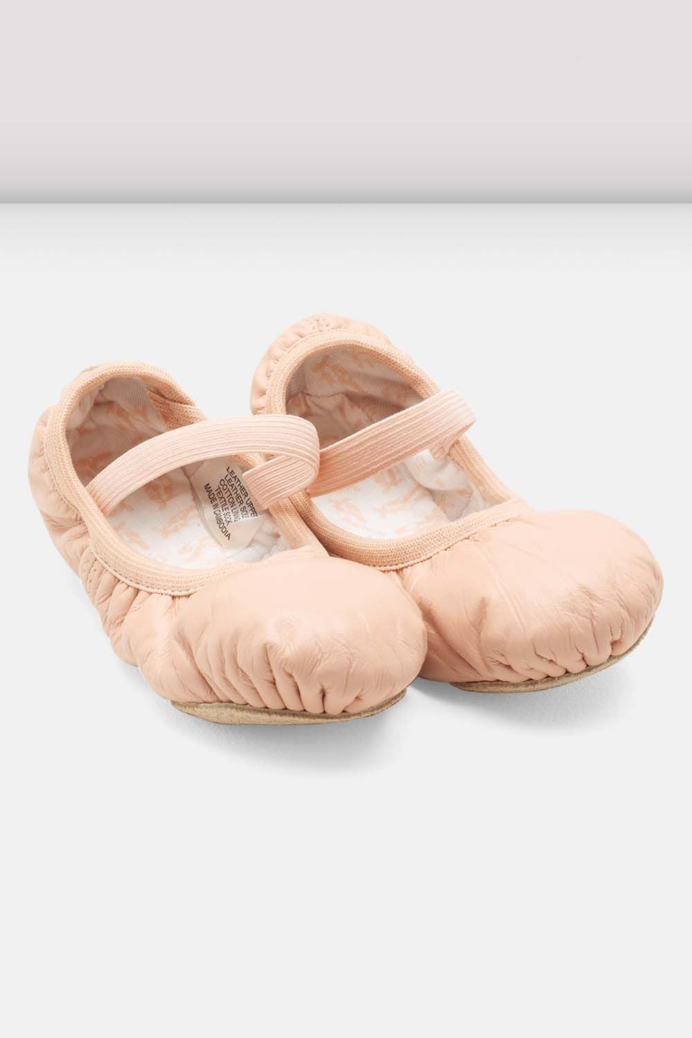 Childrens Giselle Leather Ballet Shoes - BLOCH Dance US
