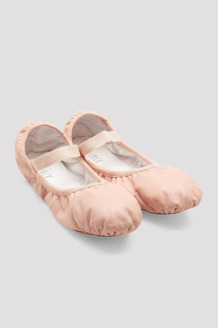 Childrens Giselle Leather Ballet Shoes - BLOCH Dance US