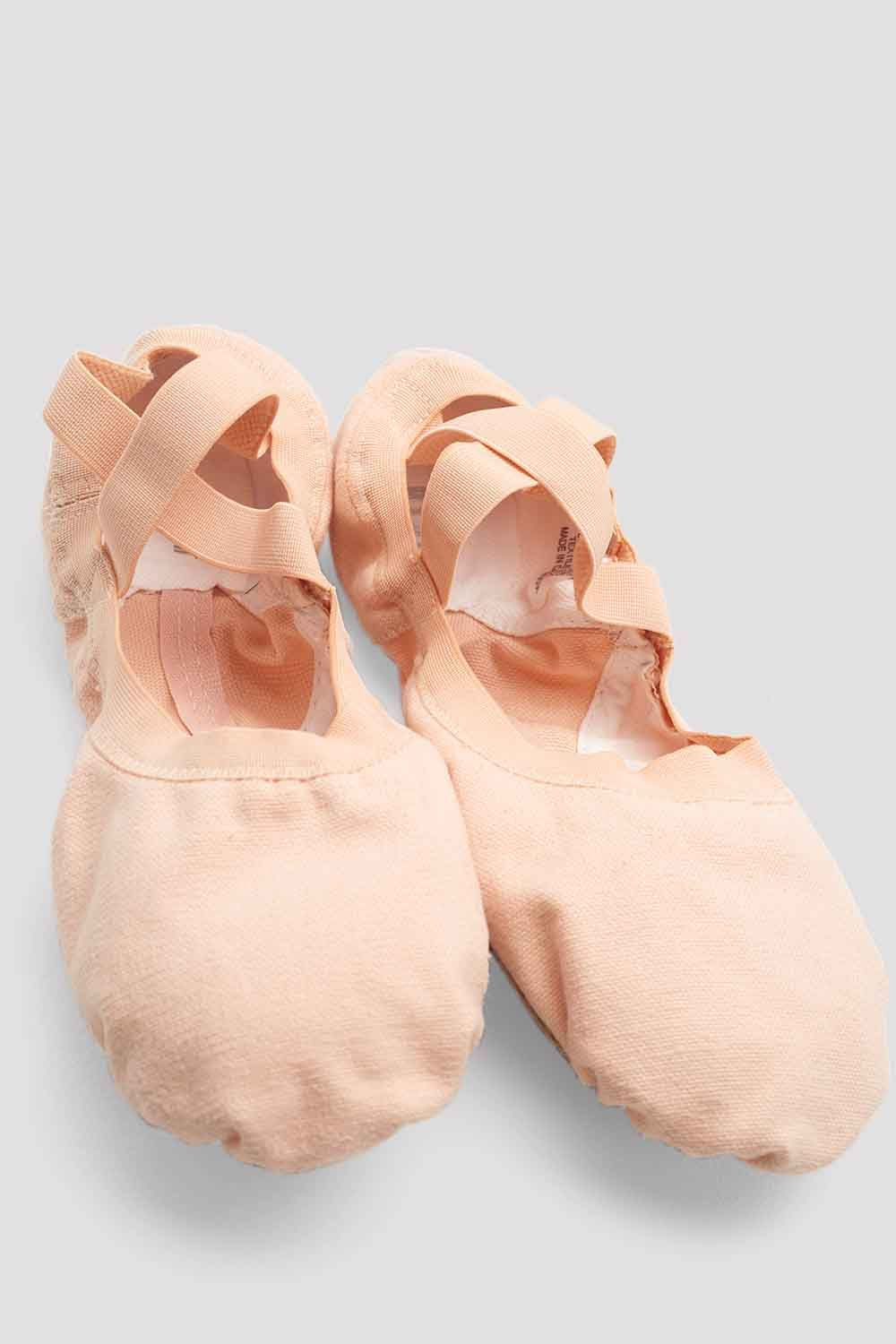 Childrens Pro-Elastic Canvas Ballet Shoes - BLOCH Dance US