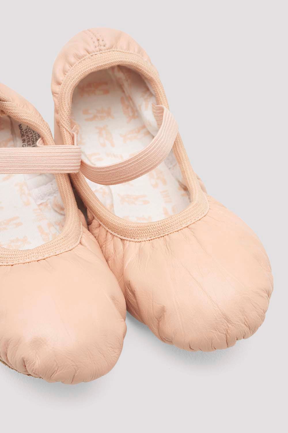 Childrens Giselle Leather Ballet Shoes - BLOCH Dance US