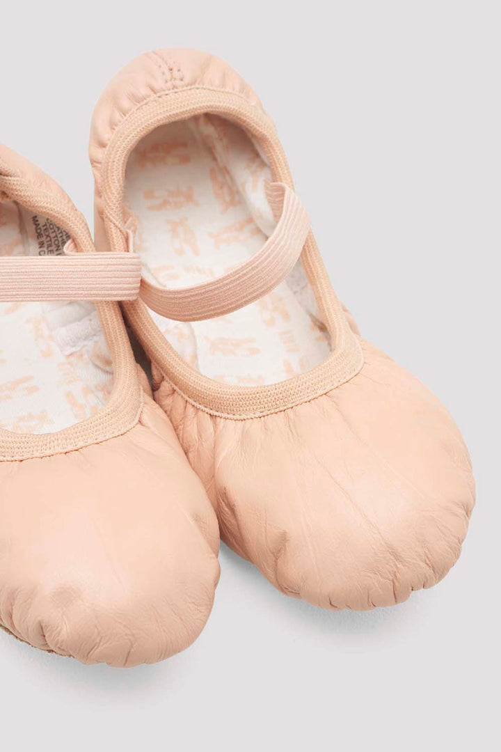 Childrens Giselle Leather Ballet Shoes - BLOCH Dance US