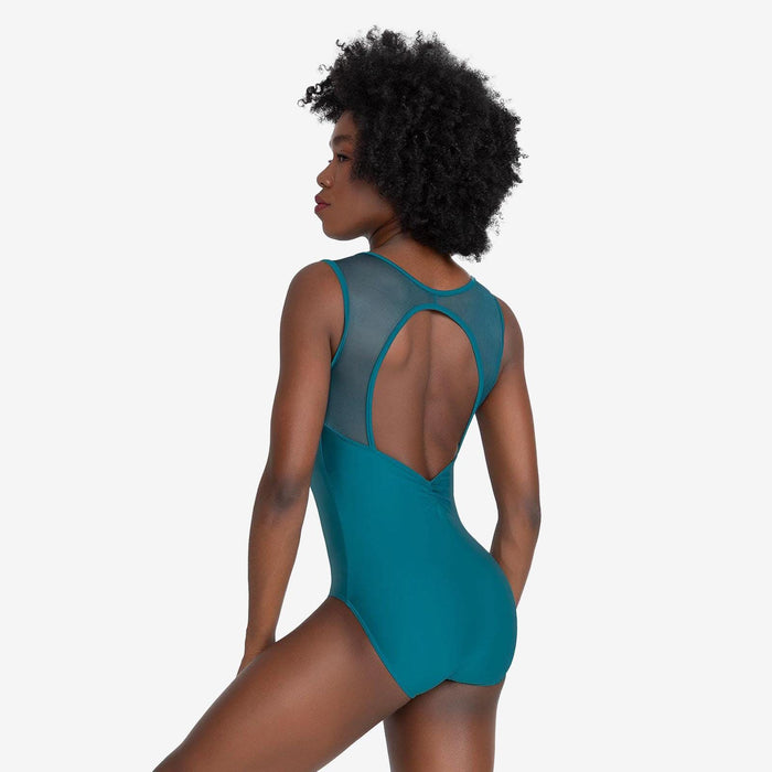 So Danca BY57/C Be You Ticiane Mesh Open Back Tank Leotard