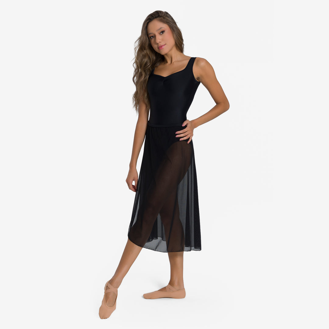 So Danca Be You Ophelia Mesh Pull on Skirt