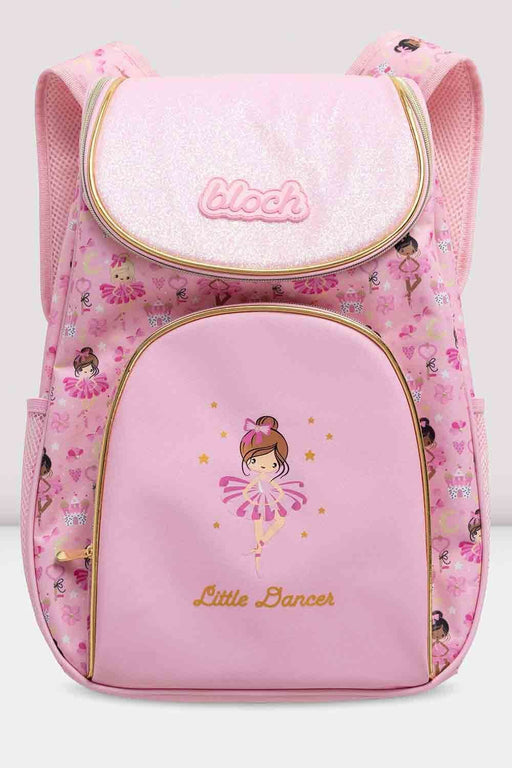 Bloch Girls Ballerina Backpack Pink Front