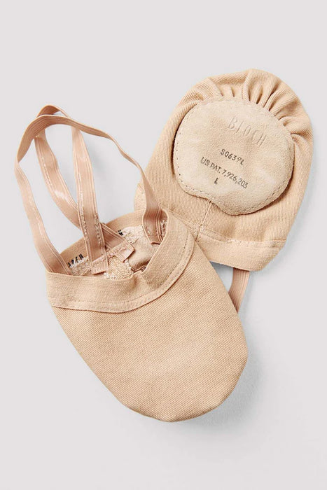 Bloch Ladies Spin II Half Sole Shoes closeup