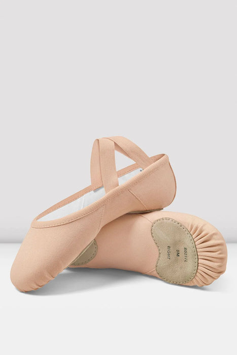 Bloch S0217L Elevé Canvas Ballet Shoes Pink Pair