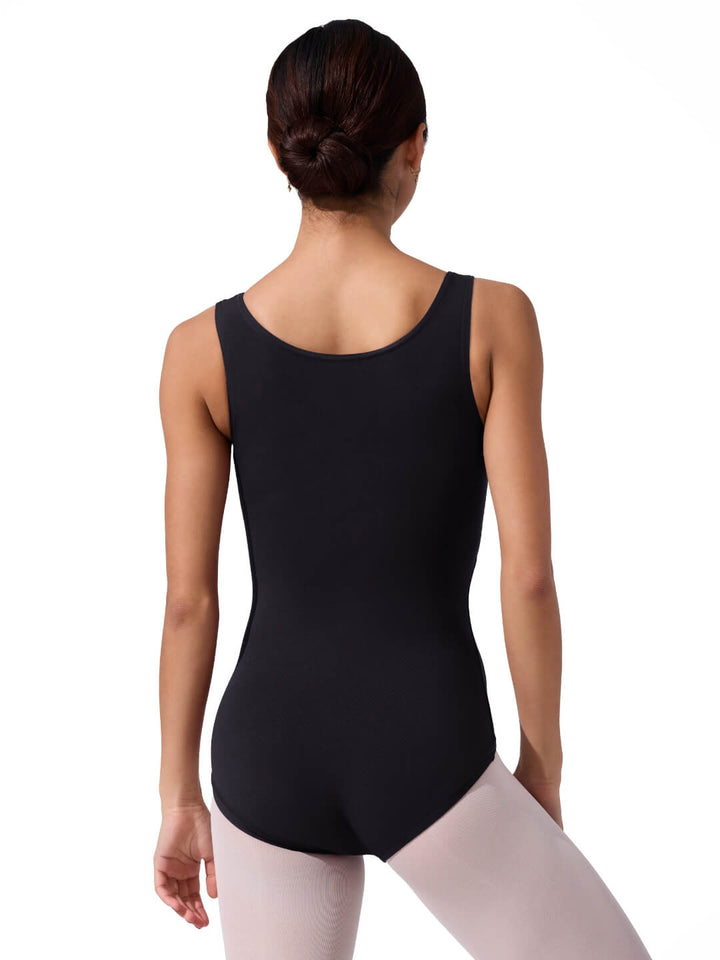 Capezio High-Neck Cotton Tank Leotard - Adult