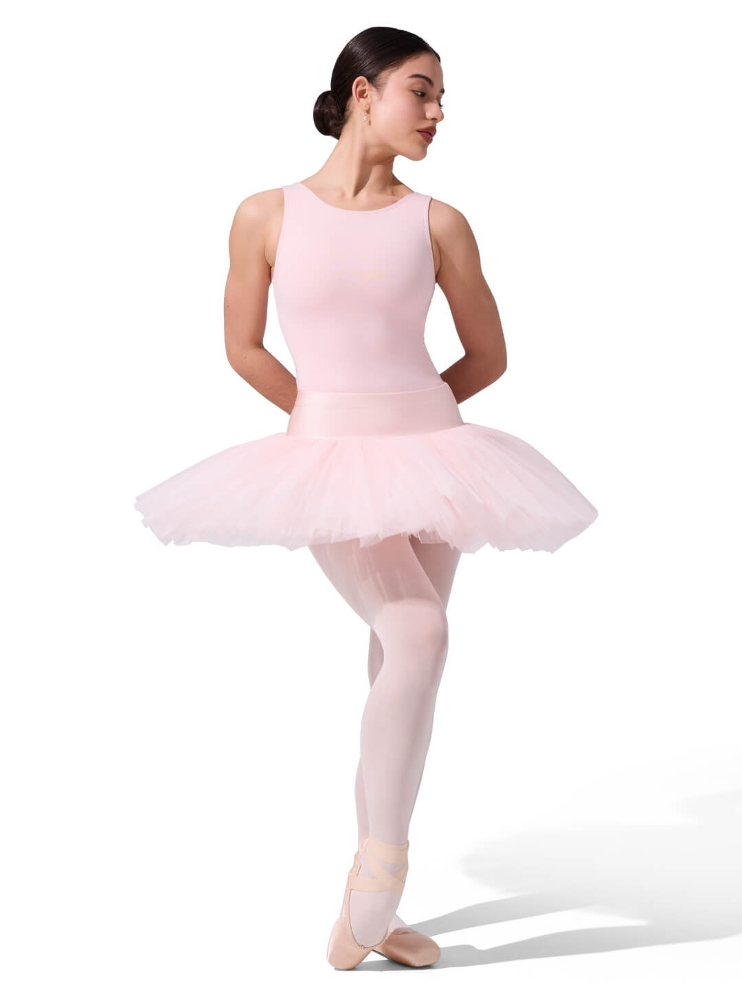 Capezio High-Neck Cotton Tank Leotard - Adult