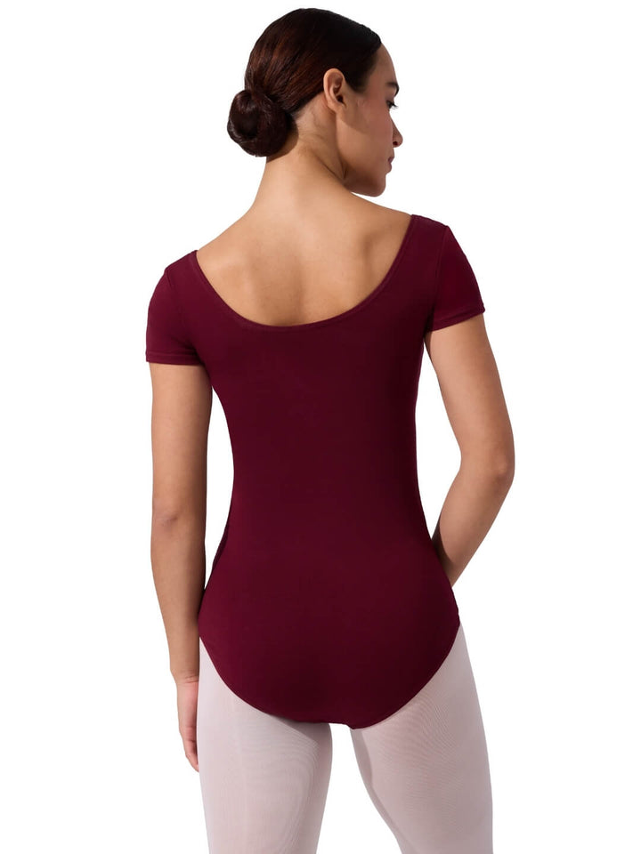 Capezio Short Sleeve Cotton Leotard - Adult