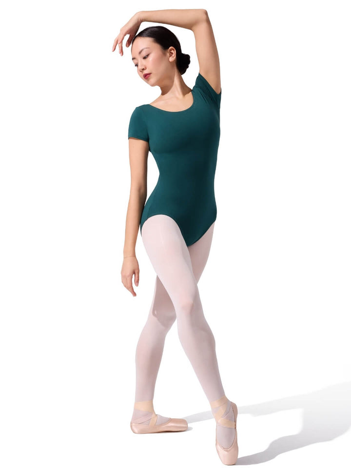 Capezio Short Sleeve Cotton Leotard - Adult