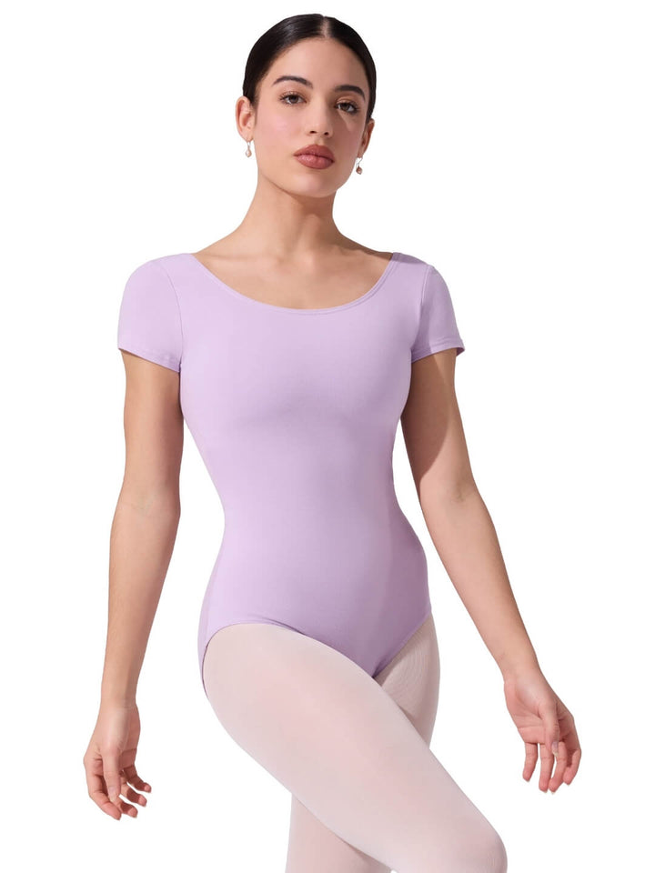 Capezio Short Sleeve Cotton Leotard - Adult