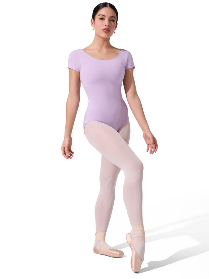 Capezio Short Sleeve Cotton Leotard - Adult