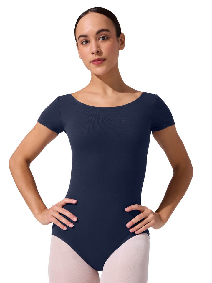 Capezio Short Sleeve Cotton Leotard - Adult