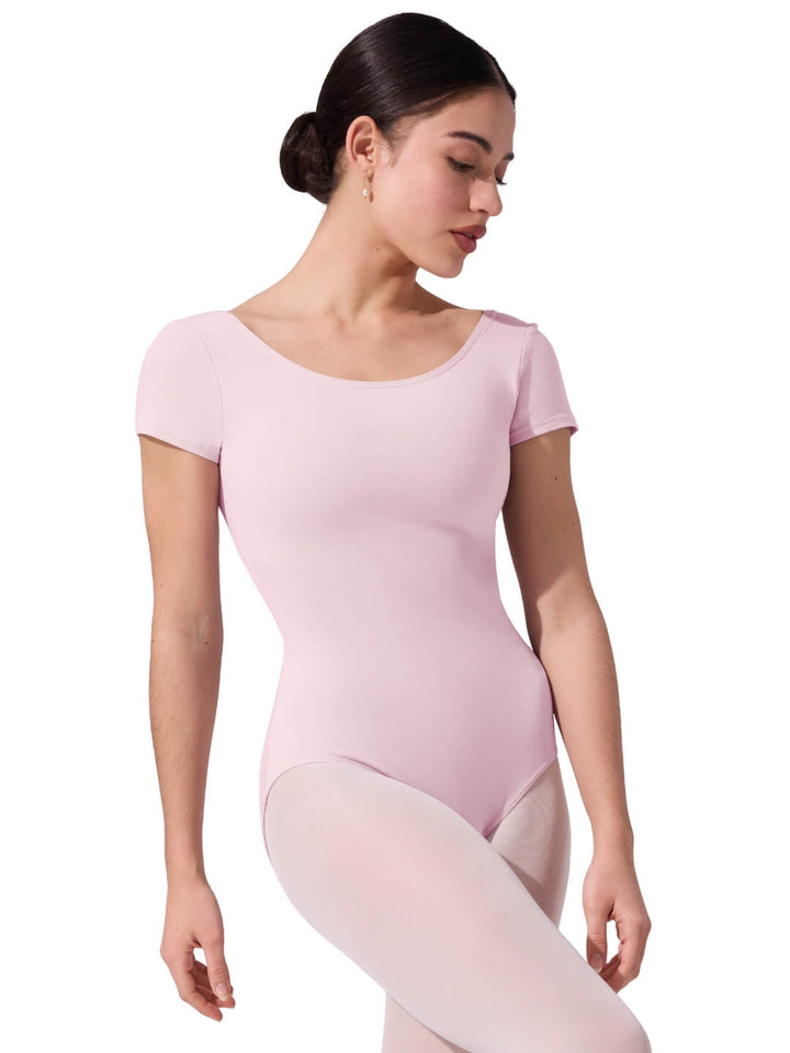 Capezio Short Sleeve Cotton Leotard - Adult