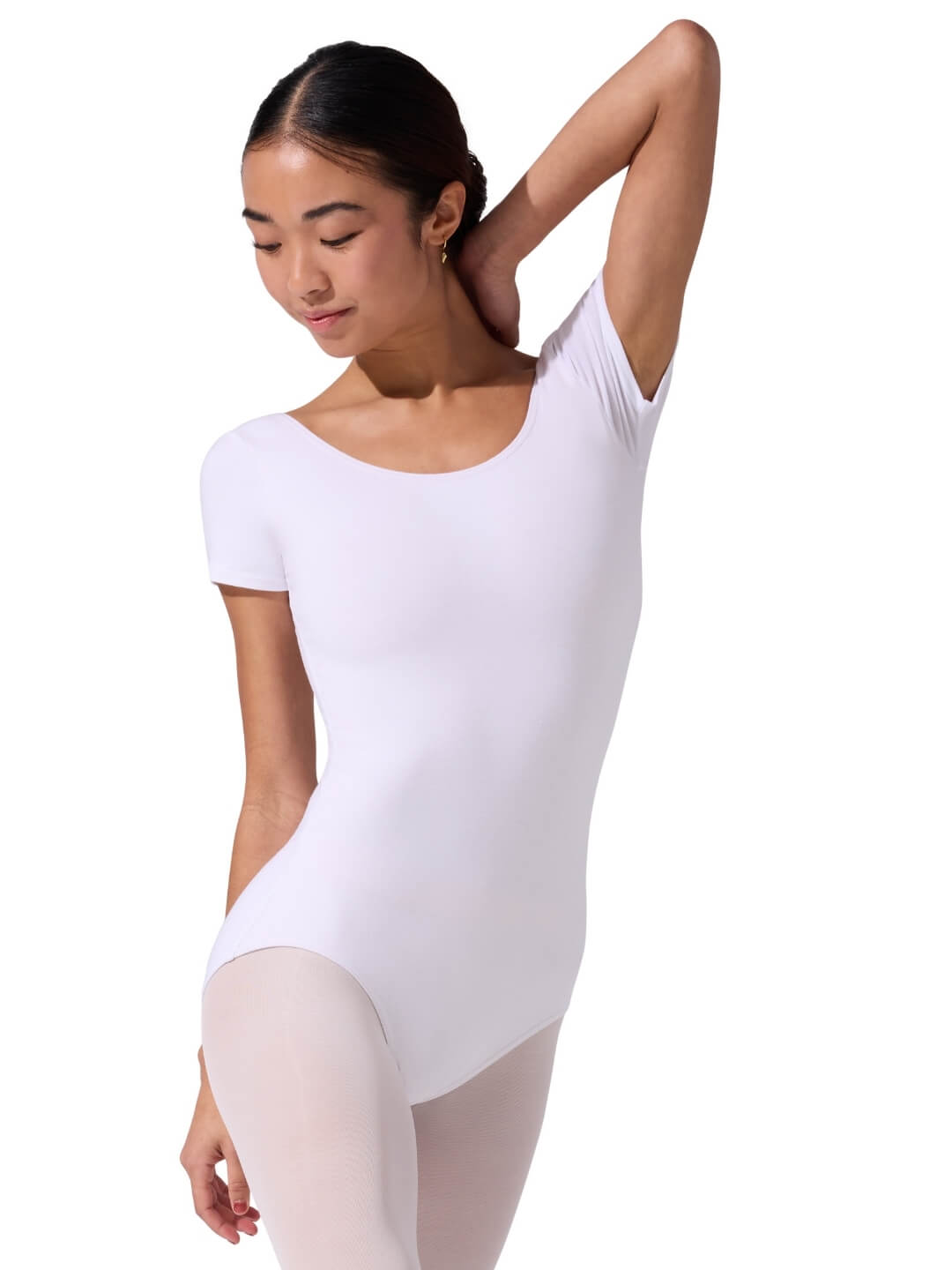 Capezio Short Sleeve Cotton Leotard - Adult