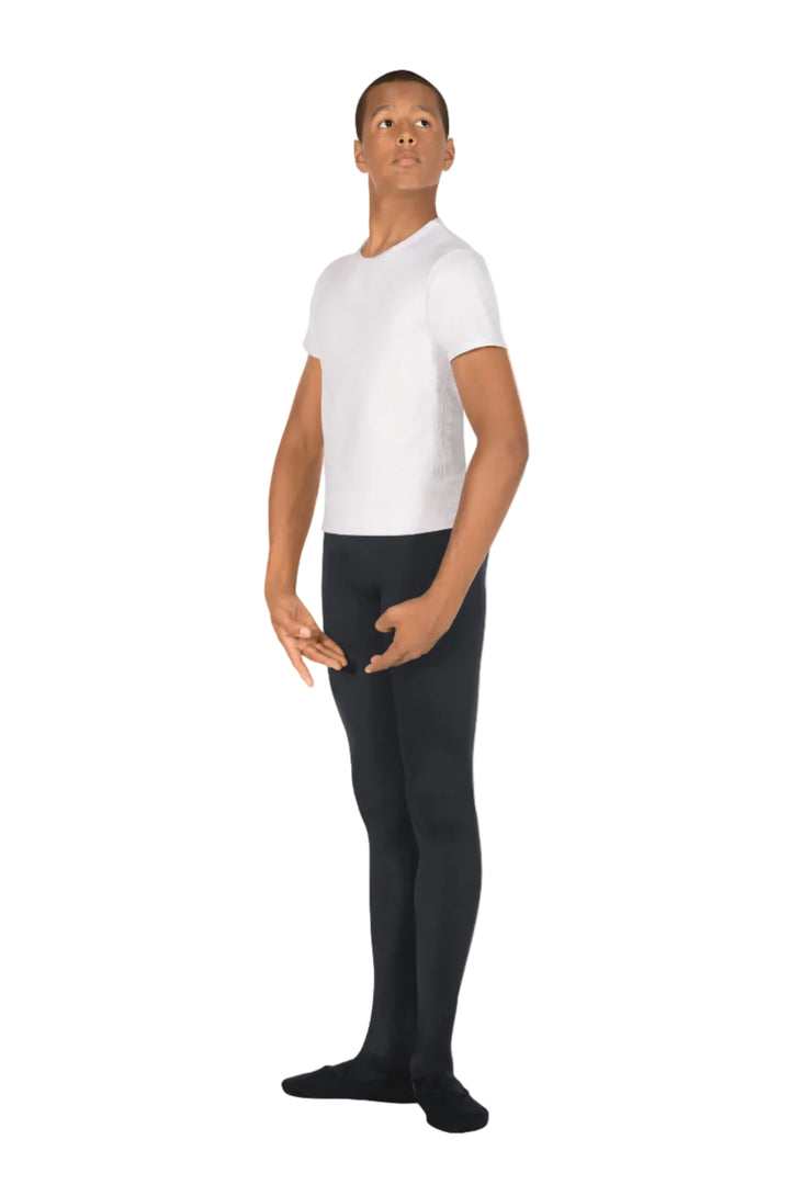 Eurotard Mens Footed Microfiber Tights - Men's