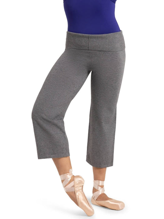 CK10993W Wellness Crop Wide Leg Pant -Grey