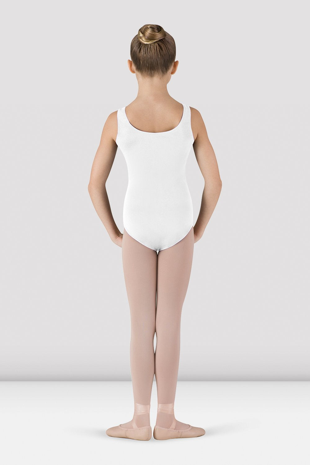 Girls Basic Round Neck Tank Leotard - BLOCH US
