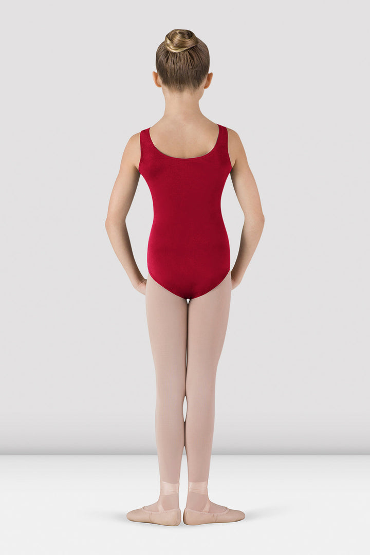 Girls Basic Round Neck Tank Leotard - BLOCH US