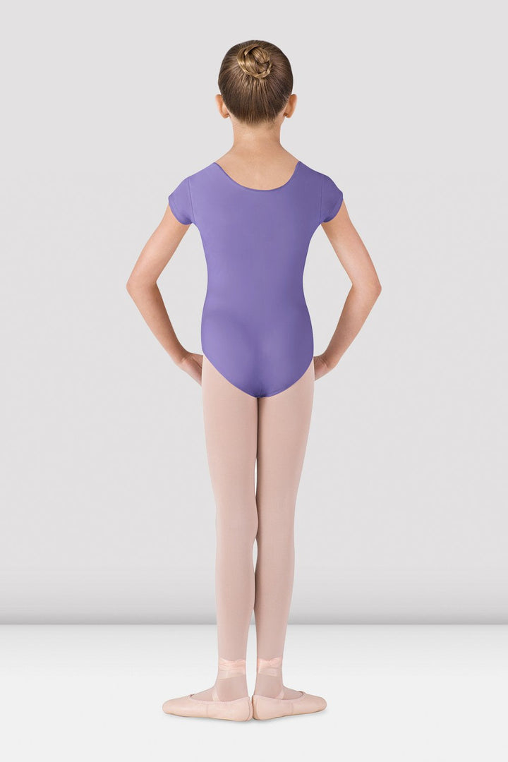 Girls Dujour Cap Sleeve Leotard - CL5602 - Lavender