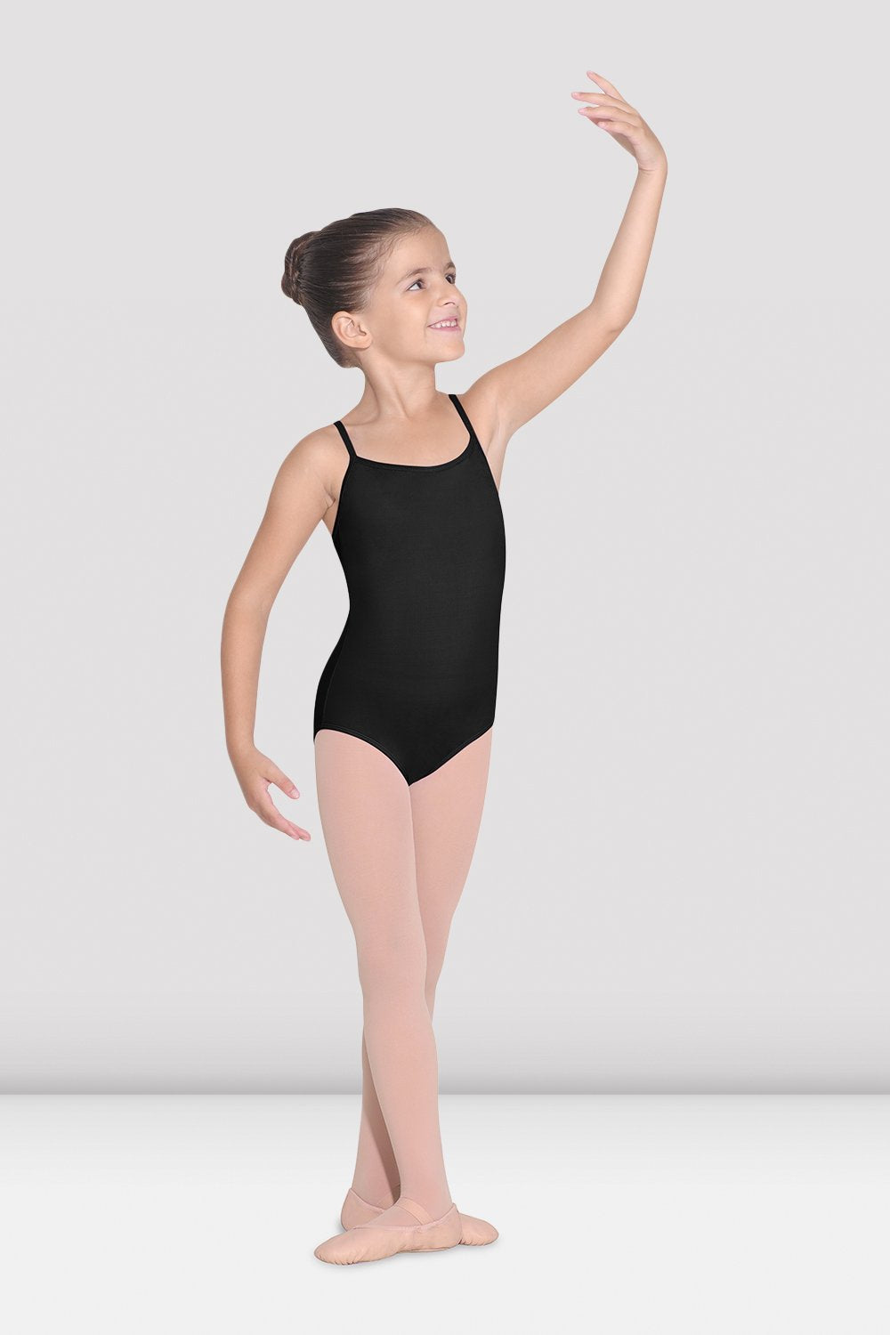 Girls Parem Camisole Leotard - CL5607 - Black