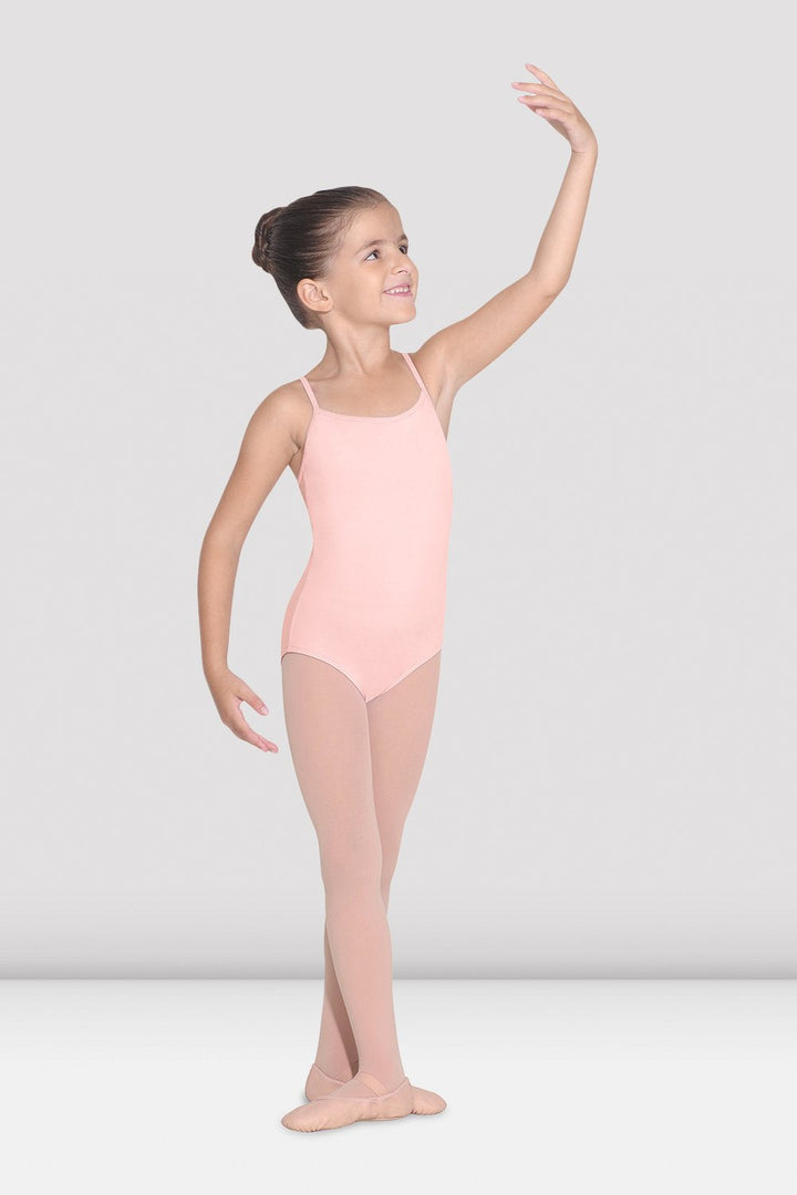 Girls Parem Camisole Leotard - CL5607 - Light Pink