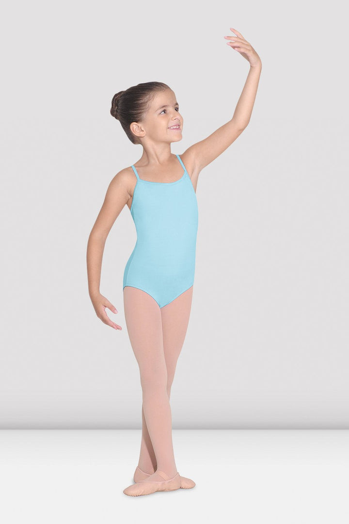 Girls Parem Camisole Leotard - CL5607 - Pastel Blue