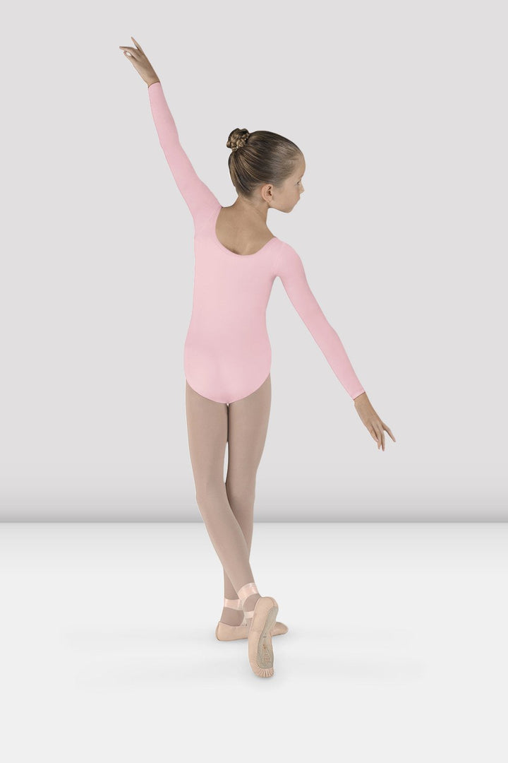 Girls Meglio Long Sleeve Leotard - CL5609 - Candy Pink