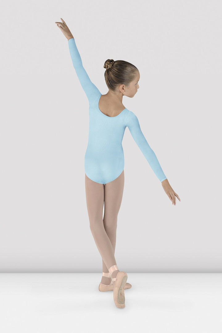 Girls Meglio Long Sleeve Leotard - CL5609 - Pastel Blue