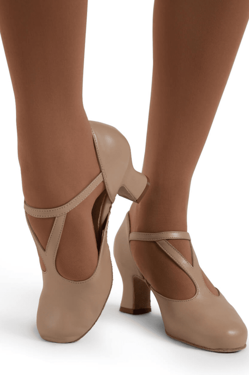 Capezio 849 Shanel 2.5" Character Shoe-Chai