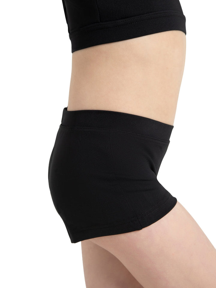 Capezio Boys Cut Low Rise Short Girls Black TB113C