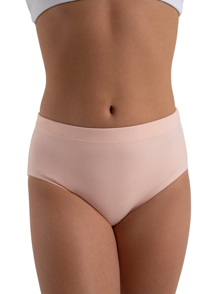 Capezio Brief Girls Ballet Pink TB111C