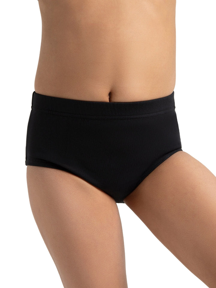 Capezio Brief Girls Black TB111C