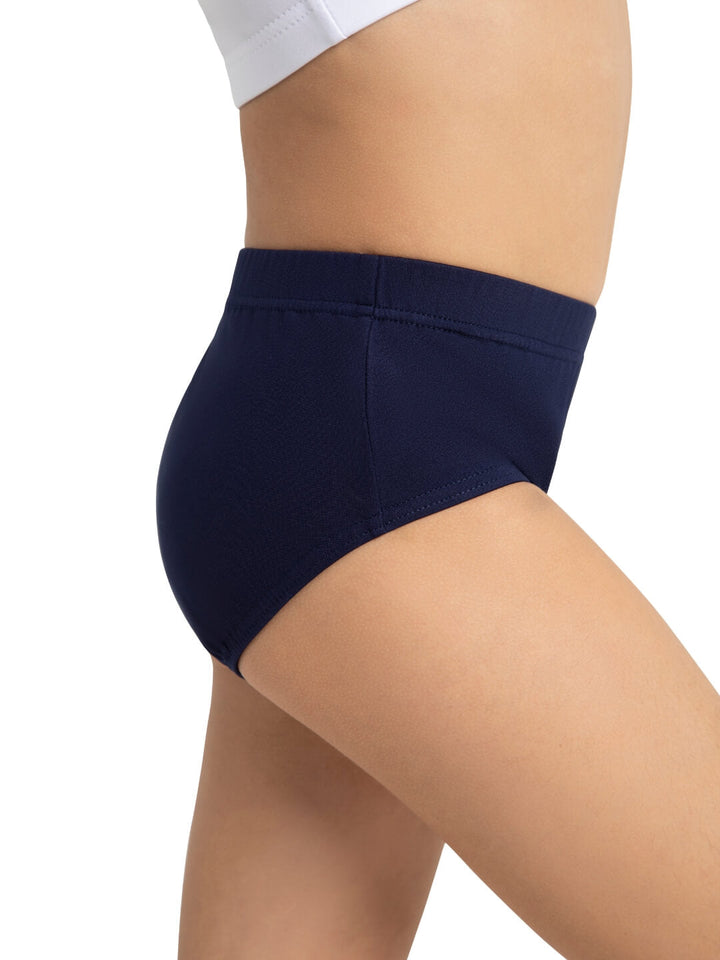 Capezio Brief Girls Navy TB111C