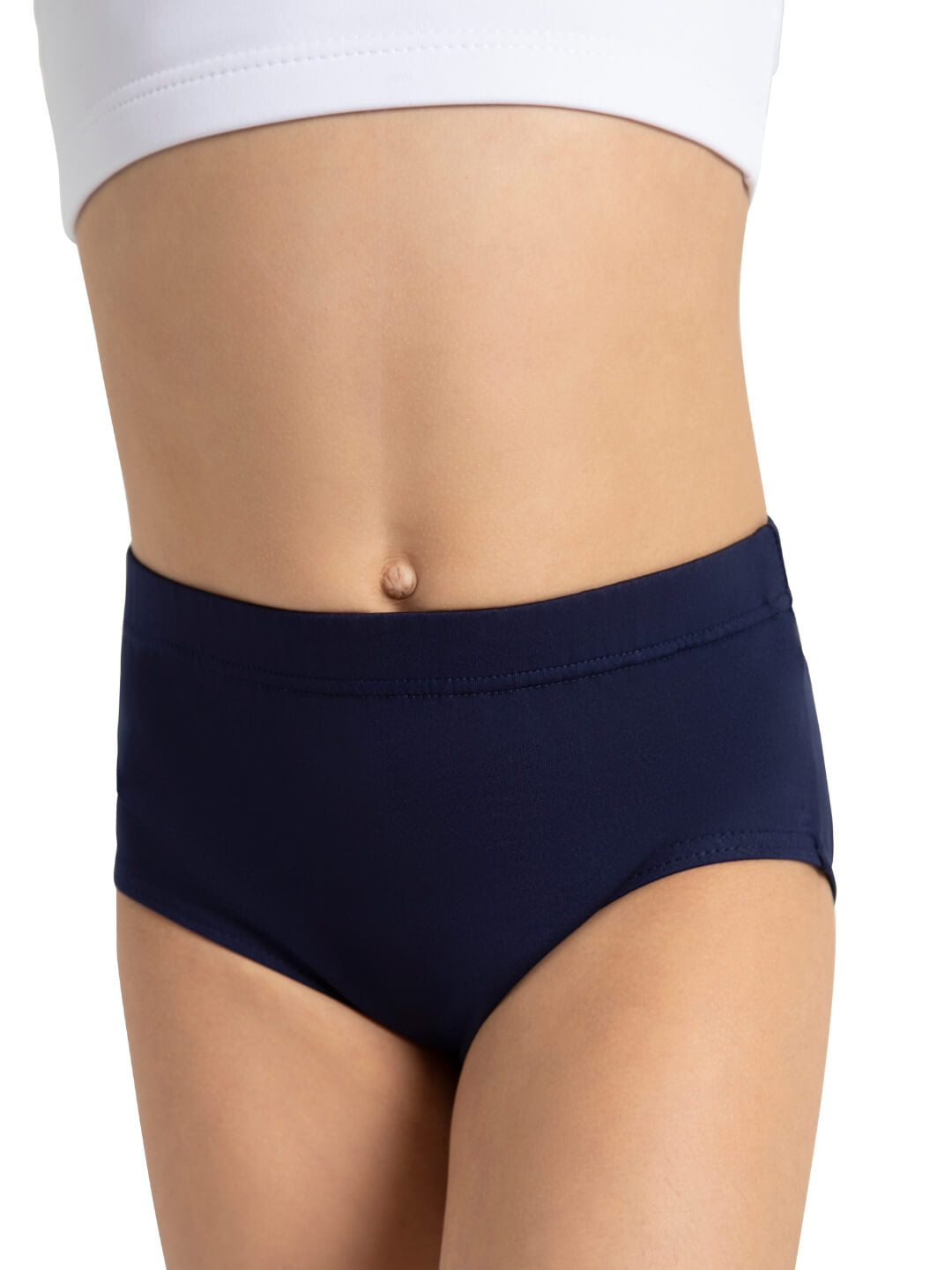 Capezio Brief Girls Navy TB111C