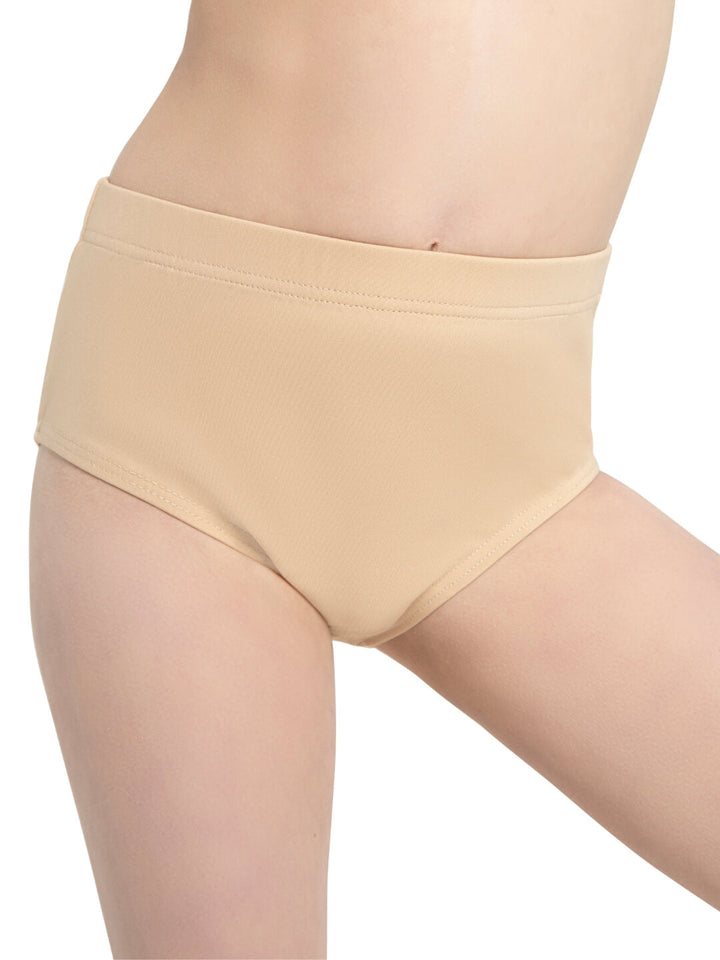 Capezio Brief Girls Nude TB111C