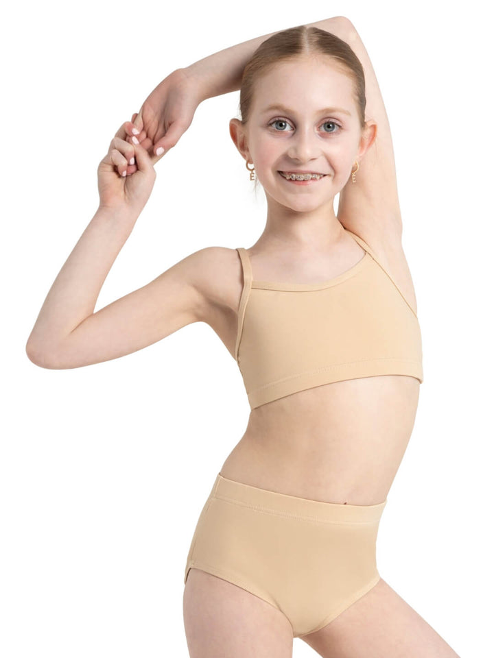 Capezio Brief Girls Nude TB111C