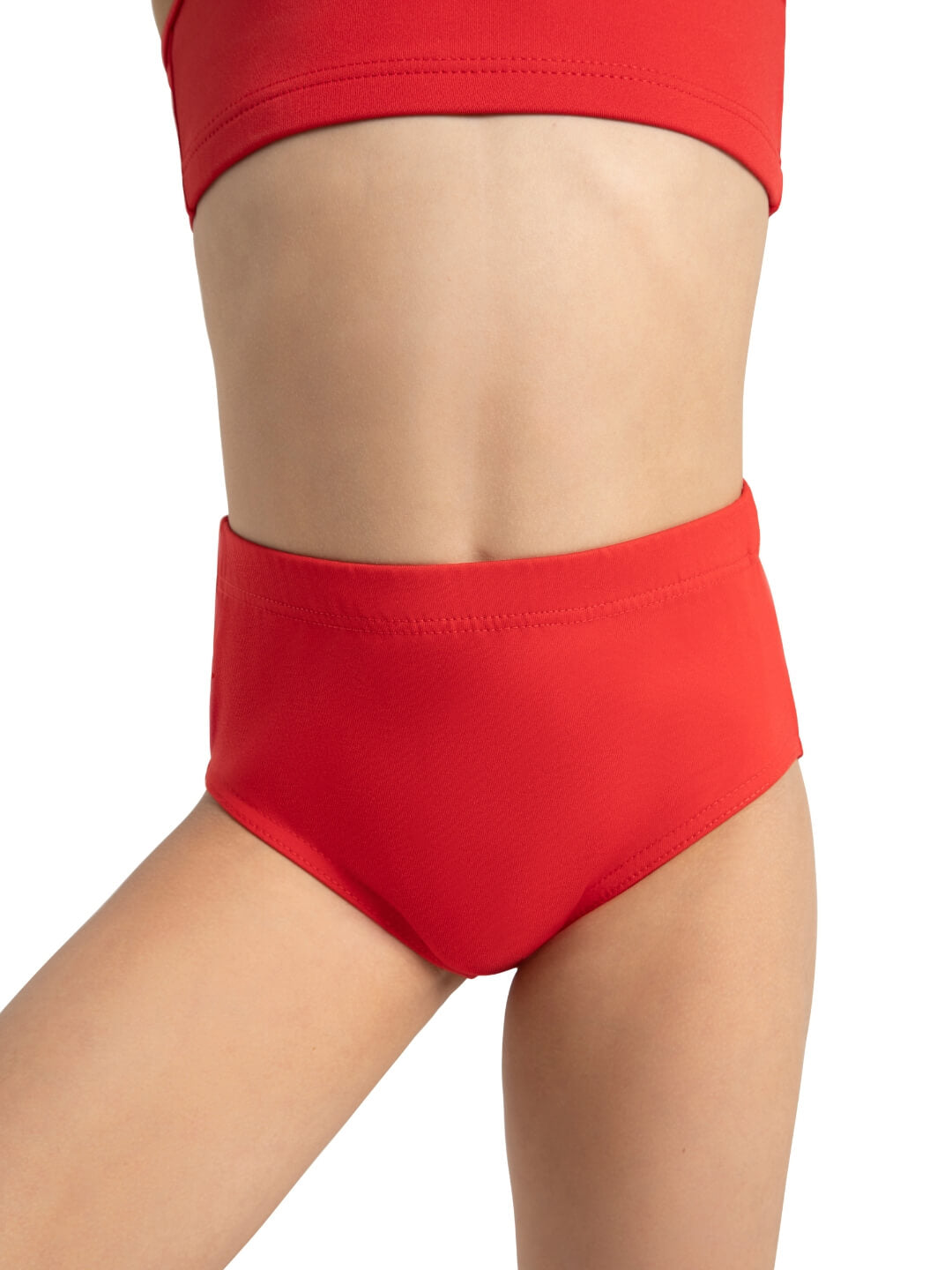 Capezio Brief Girls Red TB111C