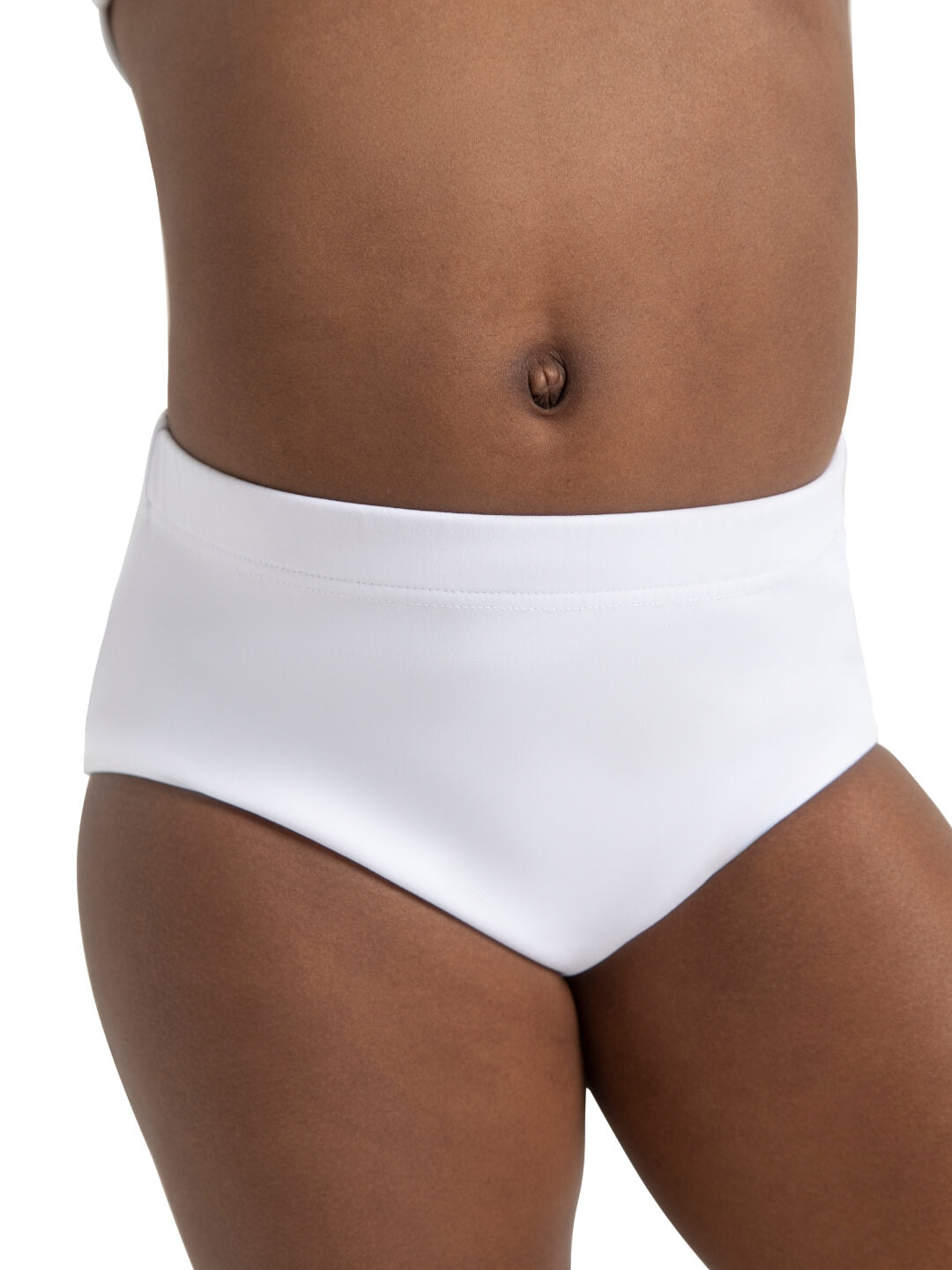 Capezio Brief Girls White TB111C