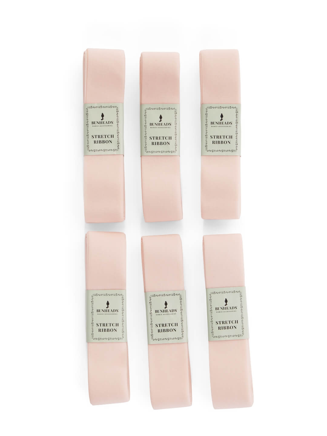 Capezio Bunheads Stretch Ribbon Light Professional Pink BH1516