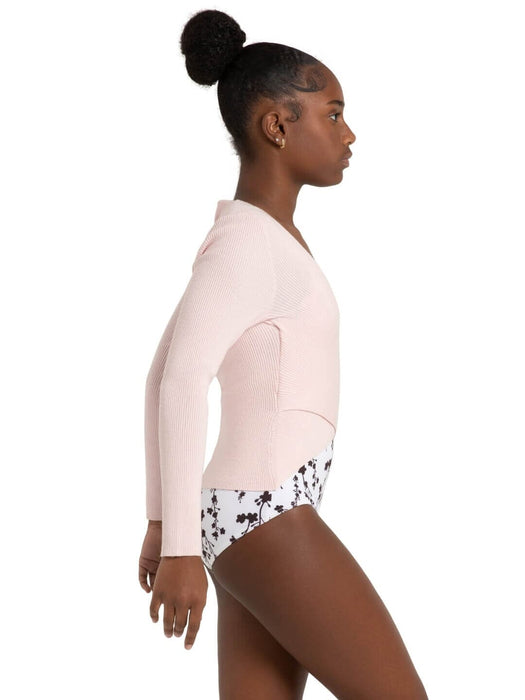 Capezio CK10991W Wellness Wrap Sweater -Pink2