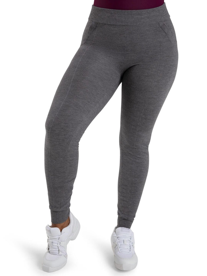 Capezio CK11004W Harmonie Knit Joggers grey