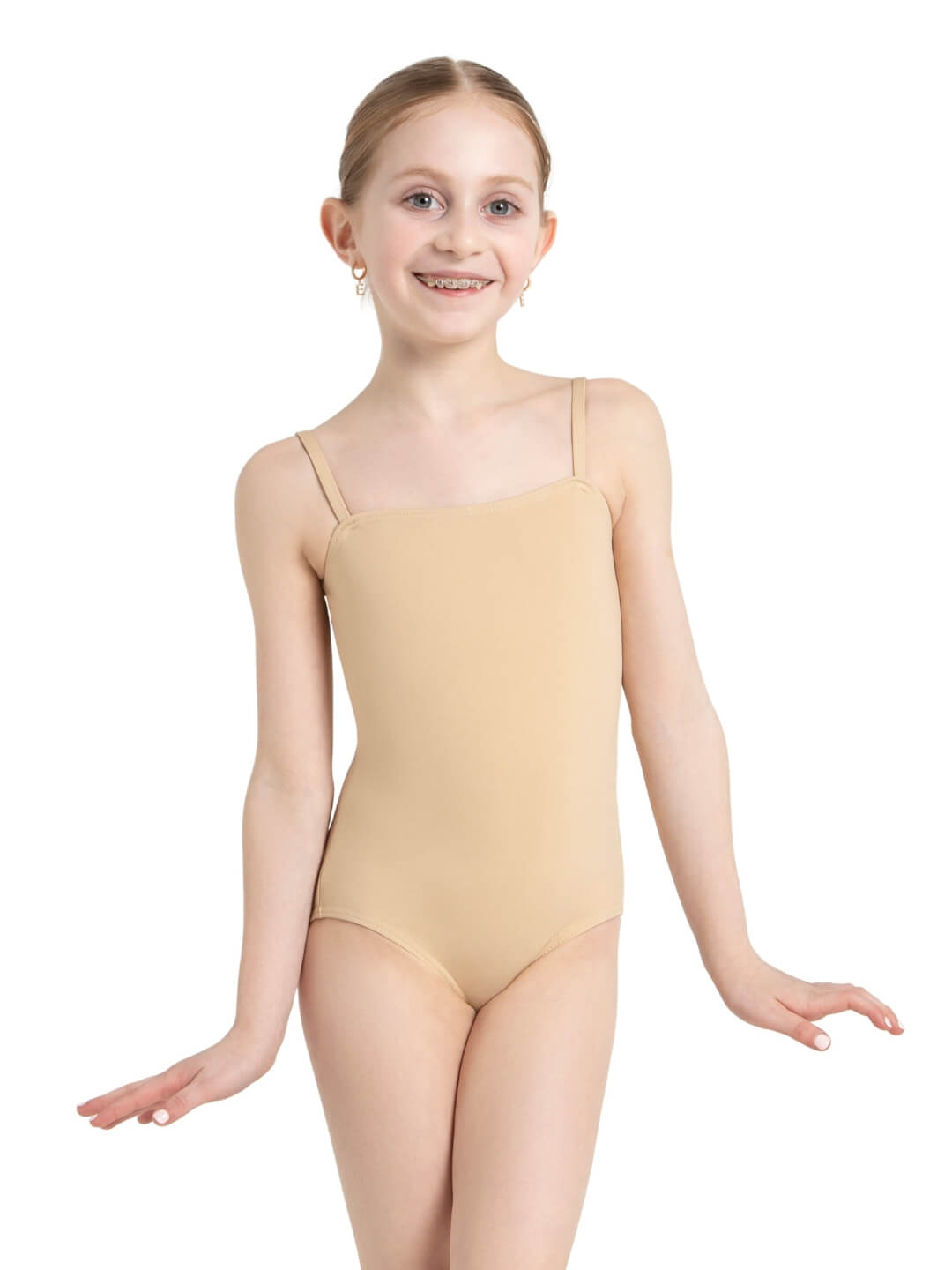 Capezio Camisole Leotard Girls Nude TB49C